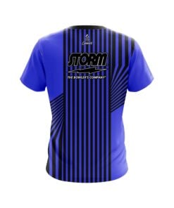 Alternative view of Storm Blue Slain CoolWick Bowling Jersey
