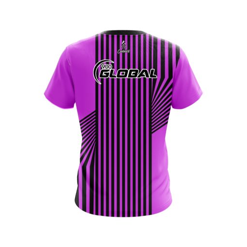 900 Global Lilac Slain CoolWick Bowling Jersey - Image 2