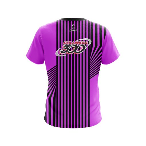 Columbia 300 Lilac Slain CoolWick Bowling Jersey - Image 2