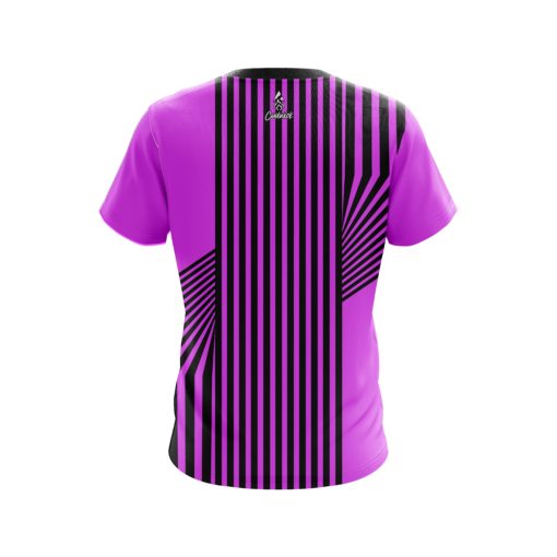 Plain Lilac Slain CoolWick Bowling Jersey - Image 2