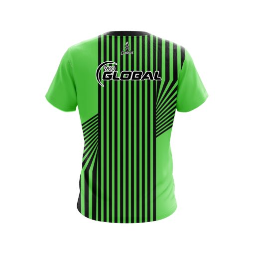 900 Global Lime Slain CoolWick Bowling Jersey - Image 2