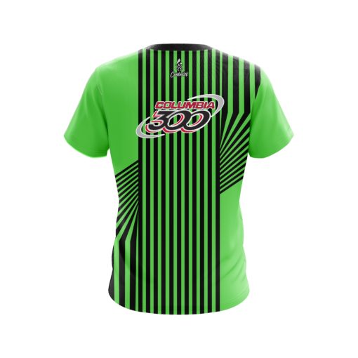 Columbia 300 Lime Slain CoolWick Bowling Jersey - Image 2