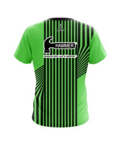 Alternative view of Hammer Lime Slain CoolWick Bowling Jersey