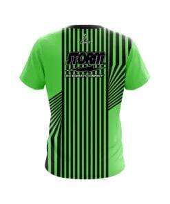Alternative view of Storm Lime Slain CoolWick Bowling Jersey