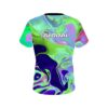 900 Global Trippy CoolWick Bowling Jersey - Image 2
