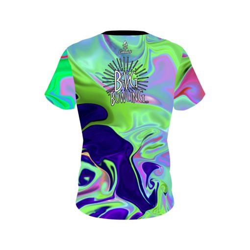 Big Bowling Trippy CoolWick Bowling Jersey - Image 2