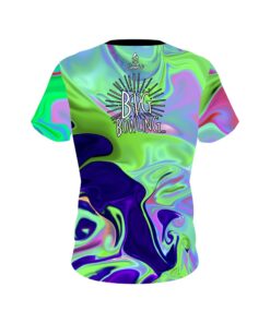 Alternative view of Big Bowling Trippy CoolWick Bowling Jersey