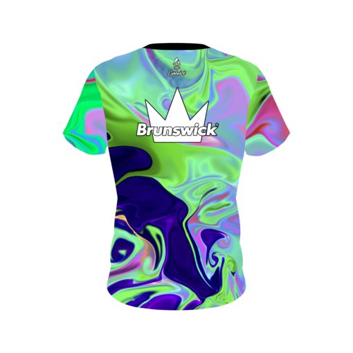 Brunswick Trippy Coolwick Bowling Jersey - Image 2