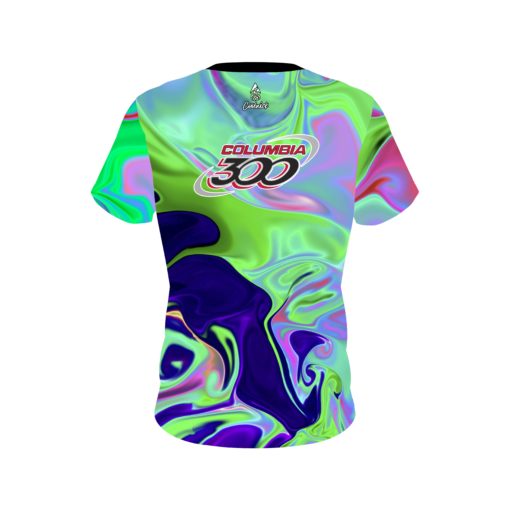 Columbia 300 Trippy CoolWick Bowling Jersey - Image 2