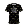 DV8 Black Gold Mustache CoolWick Bowling Jersey