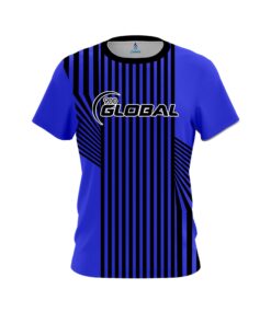 900 Global Blue Slain CoolWick Bowling Jersey