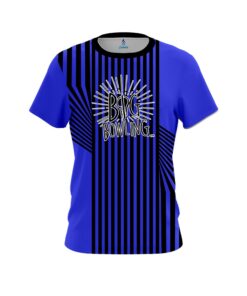 Big Bowling Blue Slain Gecko CoolWick Bowling Jersey