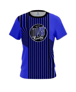 DV8 Blue Slain CoolWick Bowling Jersey