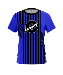 Ebonite Blue Slain CoolWick Bowling Jersey