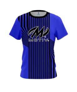 Motiv Blue Slain CoolWick Bowling Jersey