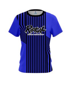 Radical Blue Slain CoolWick Bowling Jersey