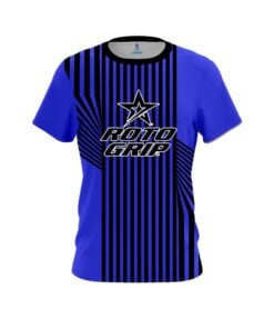 Roto Grip Blue Slain CoolWick Bowling Jersey