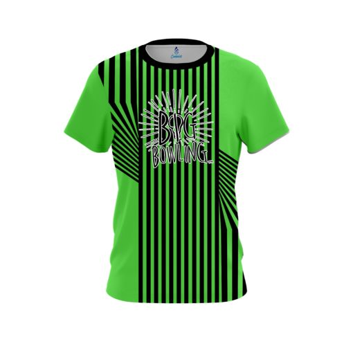 Big Bowling Lime Slain CoolWick Bowling Jersey - Image 2