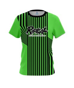 Radical Lime Slain CoolWick Bowling Jersey