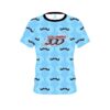 Columbia 300 Baby Blue Mustache CoolWick Bowling Jersey