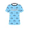 Signature Baby Blue Mustache CoolWick Bowling Jersey
