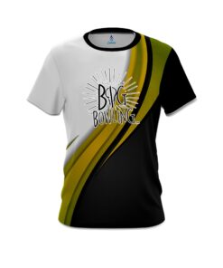 Big Bowling Golden Flutter CoolWick Bowling Jersey