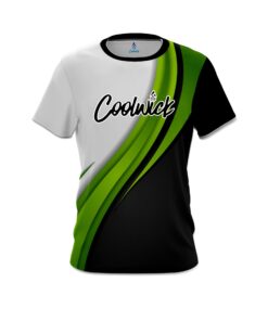 Signature Green Flutter CoolWick Bowling Jersey