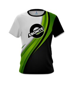 Ebonite Green Flutter CoolWick Bowling Jersey