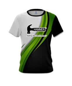 Hammer Green Flutter CoolWick Bowling Jersey