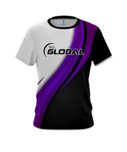 900 Global Purple Flutter CoolWick Bowling Jersey