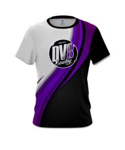 DV8 Purple Flutter CoolWick Bowling Jersey