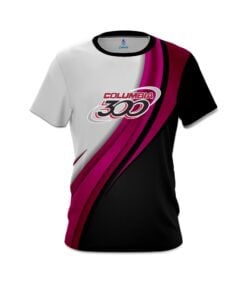 Columbia 300 Scarlett Flutter CoolWick Bowling Jersey