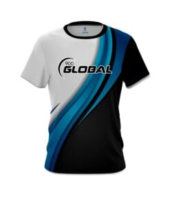 900 Global Blue Flutter CoolWick Bowling Jersey