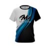 Motiv Blue Flutter CoolWick Bowling Jersey