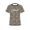 Signature Brown Plaid Mustache CoolWick Bowling Jersey