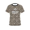 Roto Grip Brown Plaid Mustache CoolWick Bowling Jersey