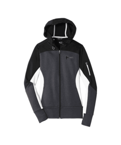 Hammer Women's Fleece Nail Colorblock Full Zip Hooded Jacket