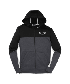 Storm Men's Fleece Colorblock Full Zip Hooded Jacket