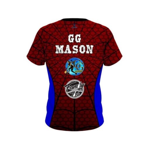 Gazmine "GG" Mason Storm Spidey CoolWick Replica Bowling Jersey FAMILY TIES - Image 2