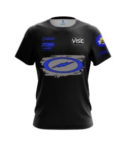 Josie Barnes Black & Grey Splatter Replica CoolWick Bowling Jersey