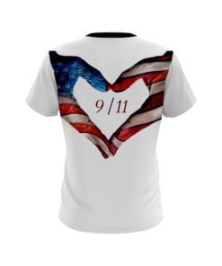 Alternative view of We Remember 9/11 Patriot Day Love CoolWick Bowling Jersey