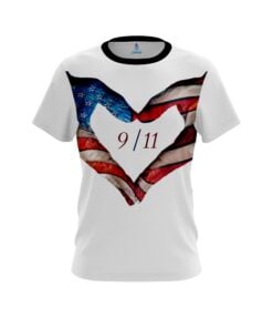 We Remember 9/11 Patriot Day Love CoolWick Bowling Jersey