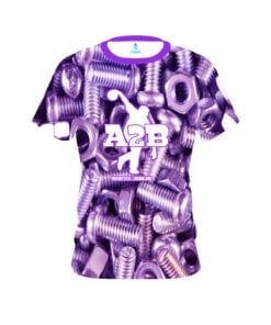 A2B Addicted2Bowling Jai Jones Purple Bolts CoolWick Jersey
