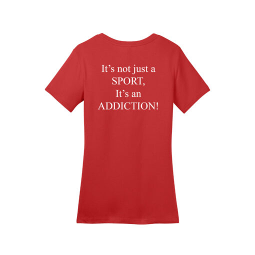 A2B Addicted2Bowling Womens CoolWick Bowling T-Shirt - Image 2