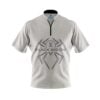 Hammer Black Widow Ghost Quick Ship CoolWick Sash Zip Bowling Jersey