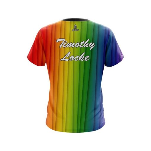 Rivercity Invitational October Tournament RIOT CoolWick Rainbow Bowling Jersey - Image 2