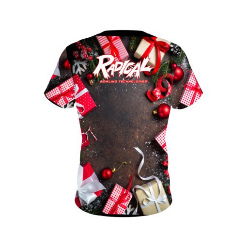 Radical Holiday Gift Exchange Coolwick Bowling Jersey - Image 2