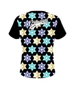 Alternative view of 12Bagger Star of David Coolwick Bowling Jersey