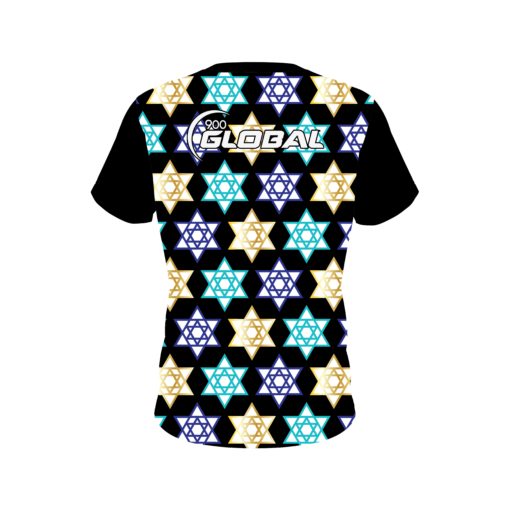 900 Global Star of David Coolwick Bowling Jersey - Image 2