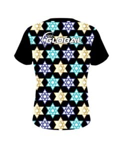 Alternative view of 900 Global Star of David Coolwick Bowling Jersey